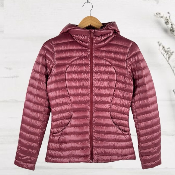Lululemon Pack It Down Jacket *Shine 700-Fill Goose Down - Chianti | Like New! - Picture 3 of 15